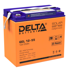 Аккумулятор для ИБП Delta Battery GEL 12-55 12 В 55 Ач