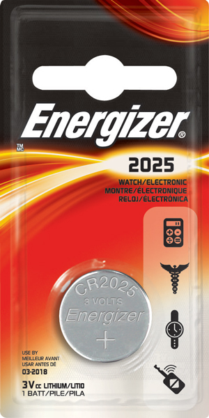 Батарейка Energizer CR-2025 BL-1