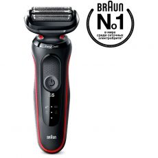 Бритва Braun Series 5 50-R1000s черный/красный