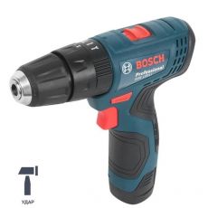 Дрель Bosch GSB 120-Li Professional 2 АКБ