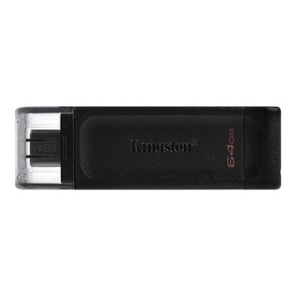 Флешка Kingston DataTraveler 70 USB 64Гб черный