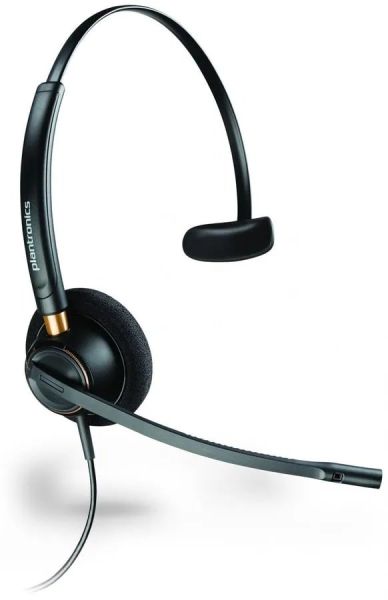 Компьютерная гарнитура Plantronics HW510 моно черный