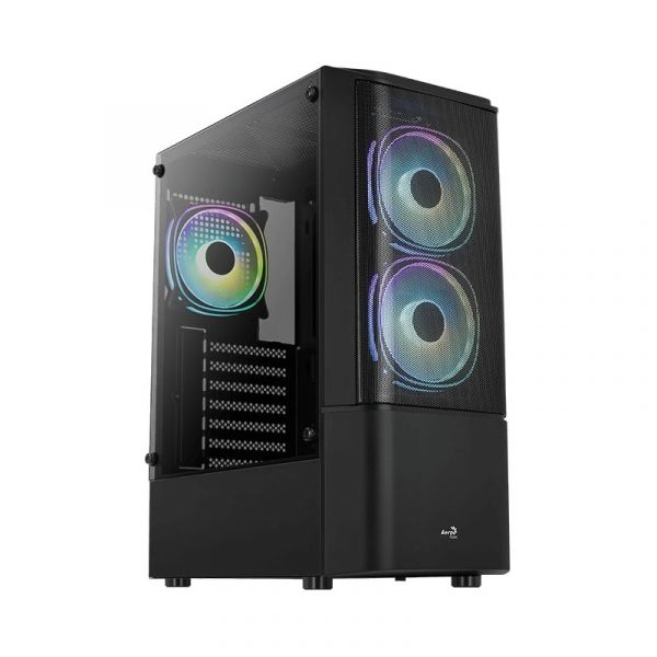 Корпус AeroCool Quantum Mesh Midi-Tower черный ACCM-PV31033.11