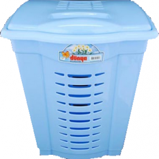 Корзина для белья Dunya Plastik 05001 Blue