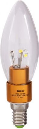 Лампа Jazzway PLED-C37 Clear Gold 3W 3000K