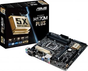 Материнская плата ASUS H170M-PLUS Intel H170 LGA1151