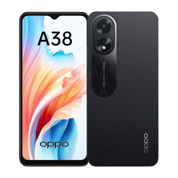 Мобильный телефон OPPO A38 2023 Android 4/128 Гб черный 631001000828