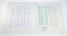 Настольное покрытие Durable Duraglas (7112-19) 53x40см прозрачный
