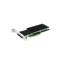 Сетевой адаптер LR-LINK LREC9902BF-2QSFP+ сетевой адаптер PCI-E 3 X8, черный