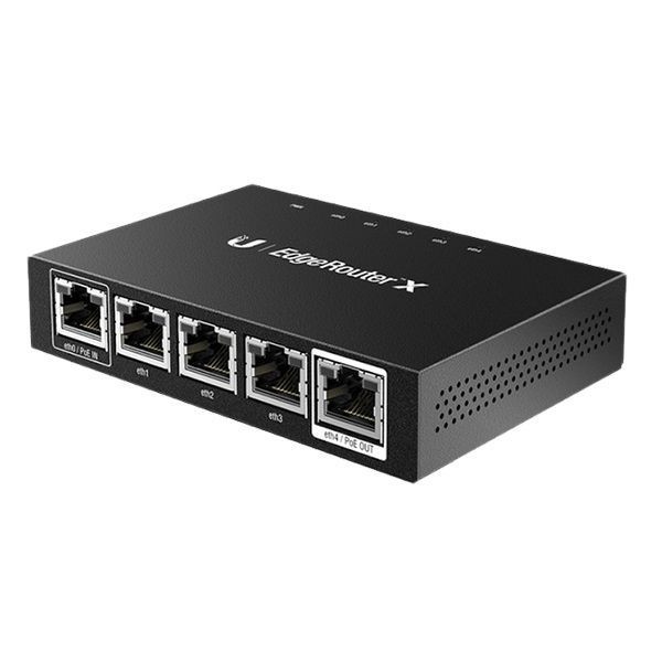 Wi-Fi роутер Ubiquiti ER-X-5PORT , черный